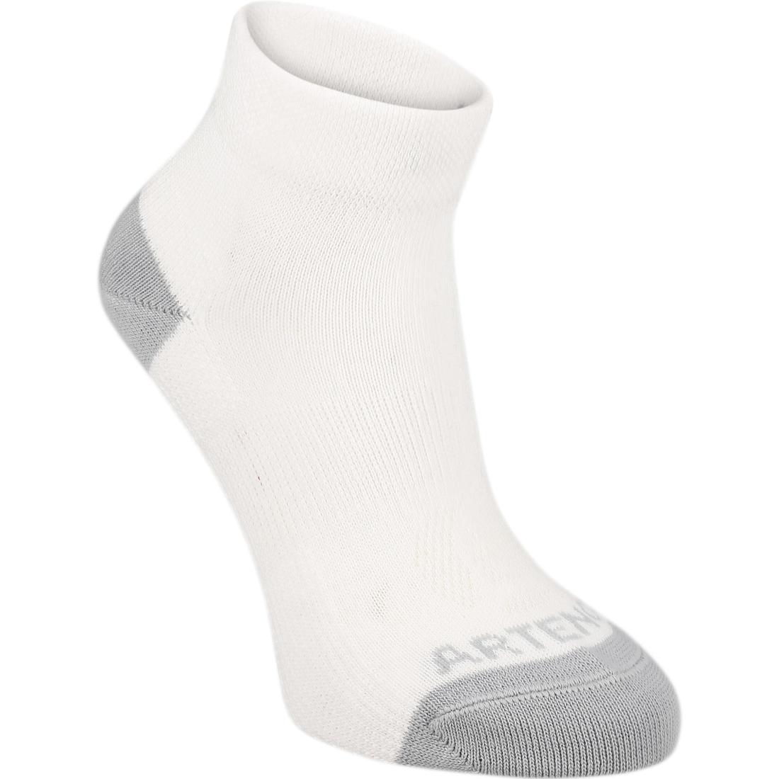 CHAUSSETTES TENNIS ENFANT MI-HAUTES ARTENGO RS 160 LOT DE 3