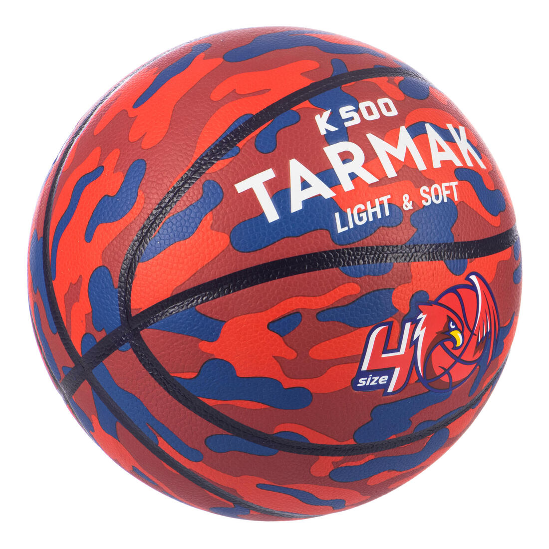 Ballon de basketball taille 4 Enfant - K500