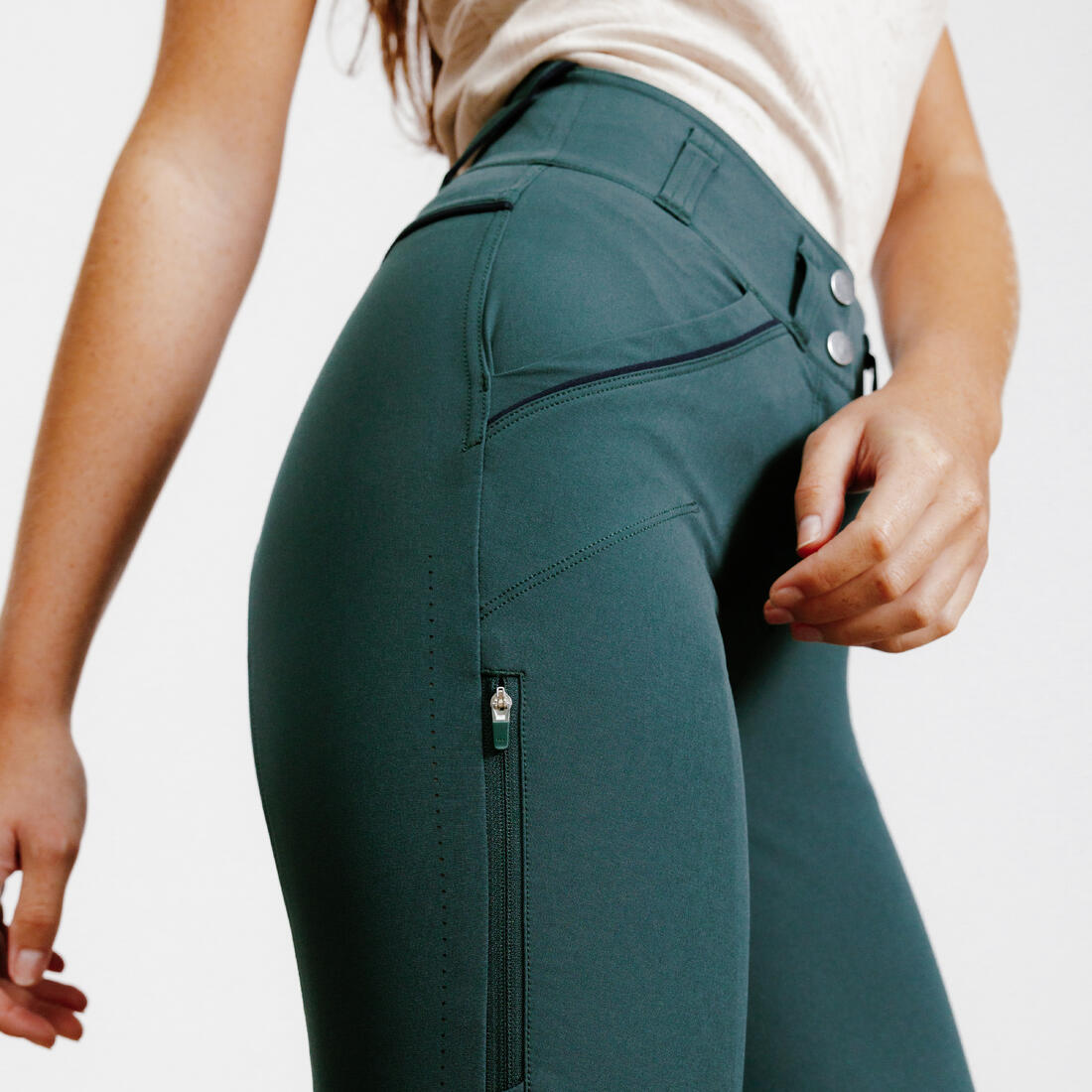 Pantalon équitation ultraléger femme