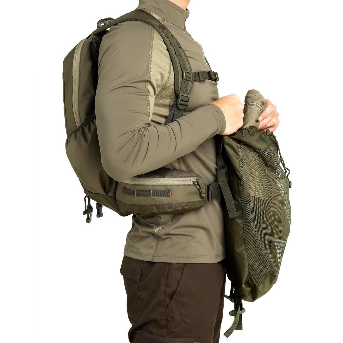 Sac a dos chasse 20l - xtralight vert