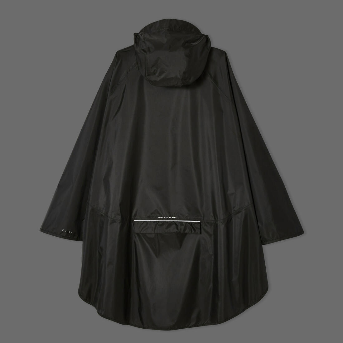 PONCHO VELO VILLE 100 NOIR