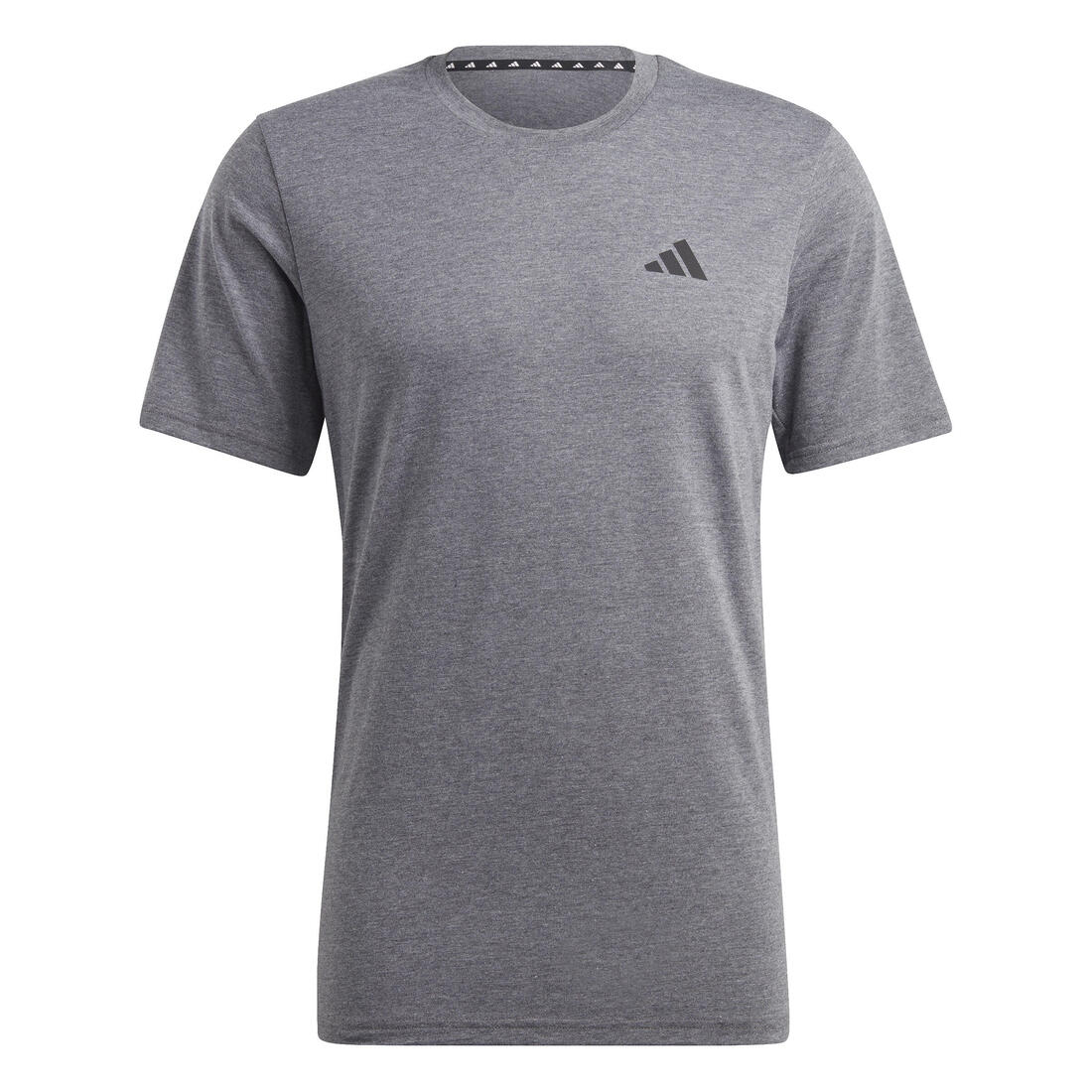 T-SHIRT DE FITNESS CARDIO ADIDAS HOMME GRIS