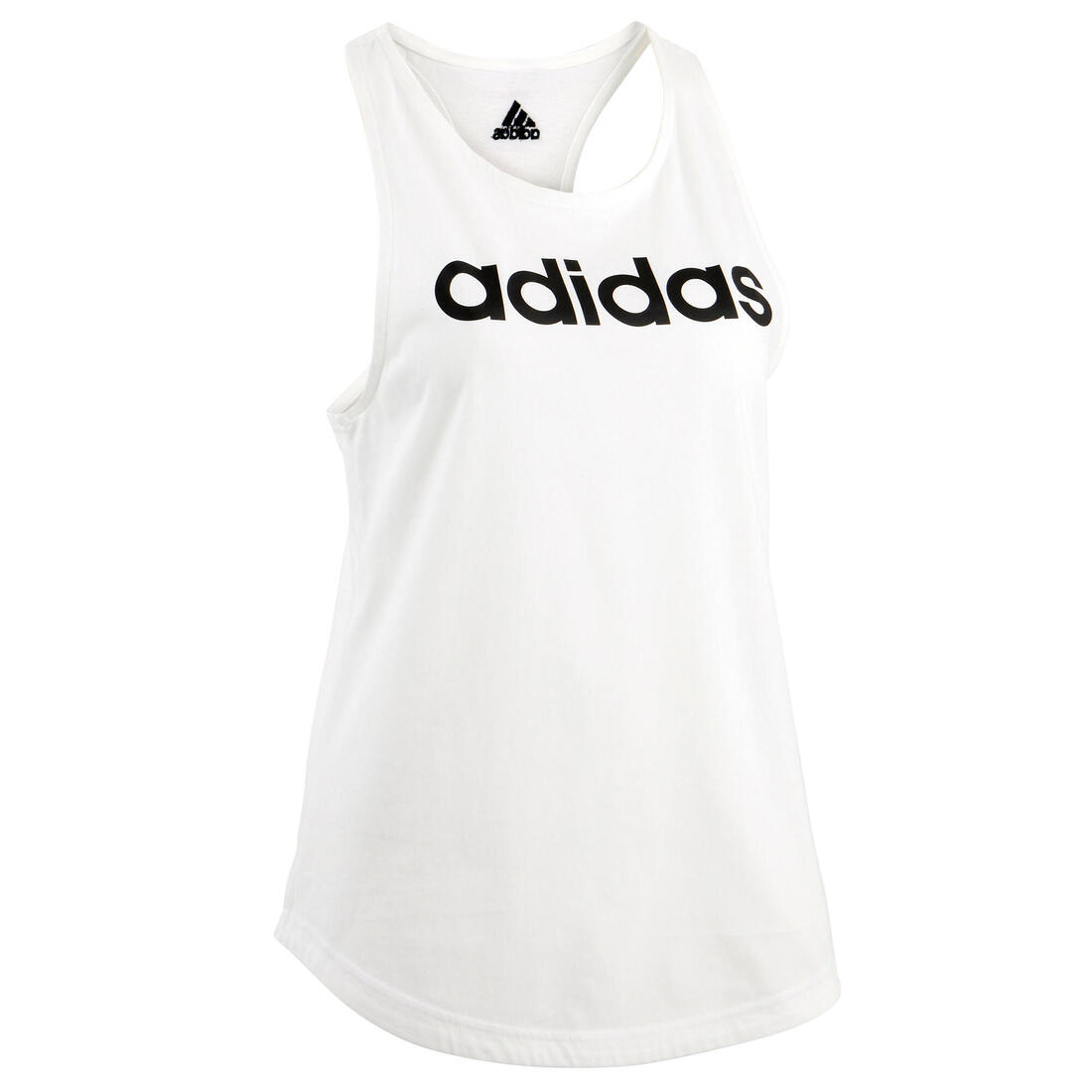 DEBARDEUR DE FITNESS SOFT TRAINING ADIDAS FEMME BLANC