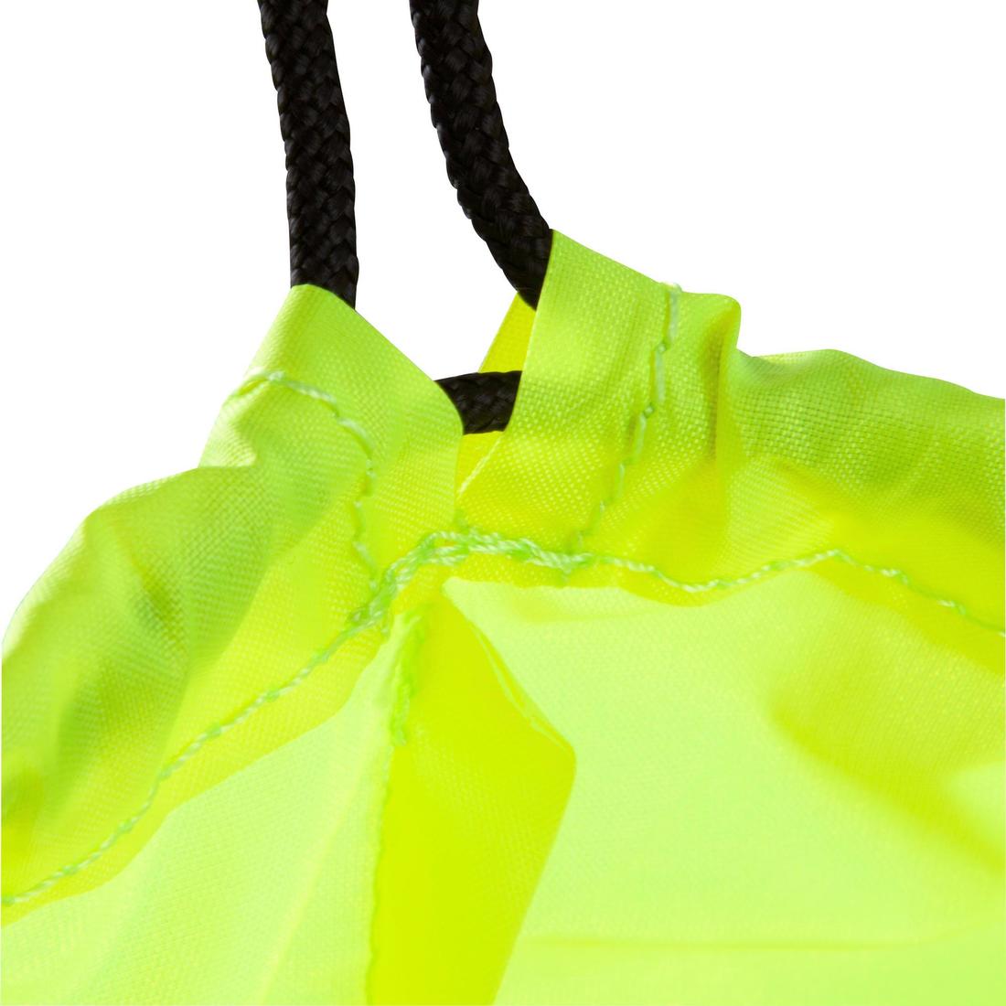 Sac à chaussures 15L, jaune et