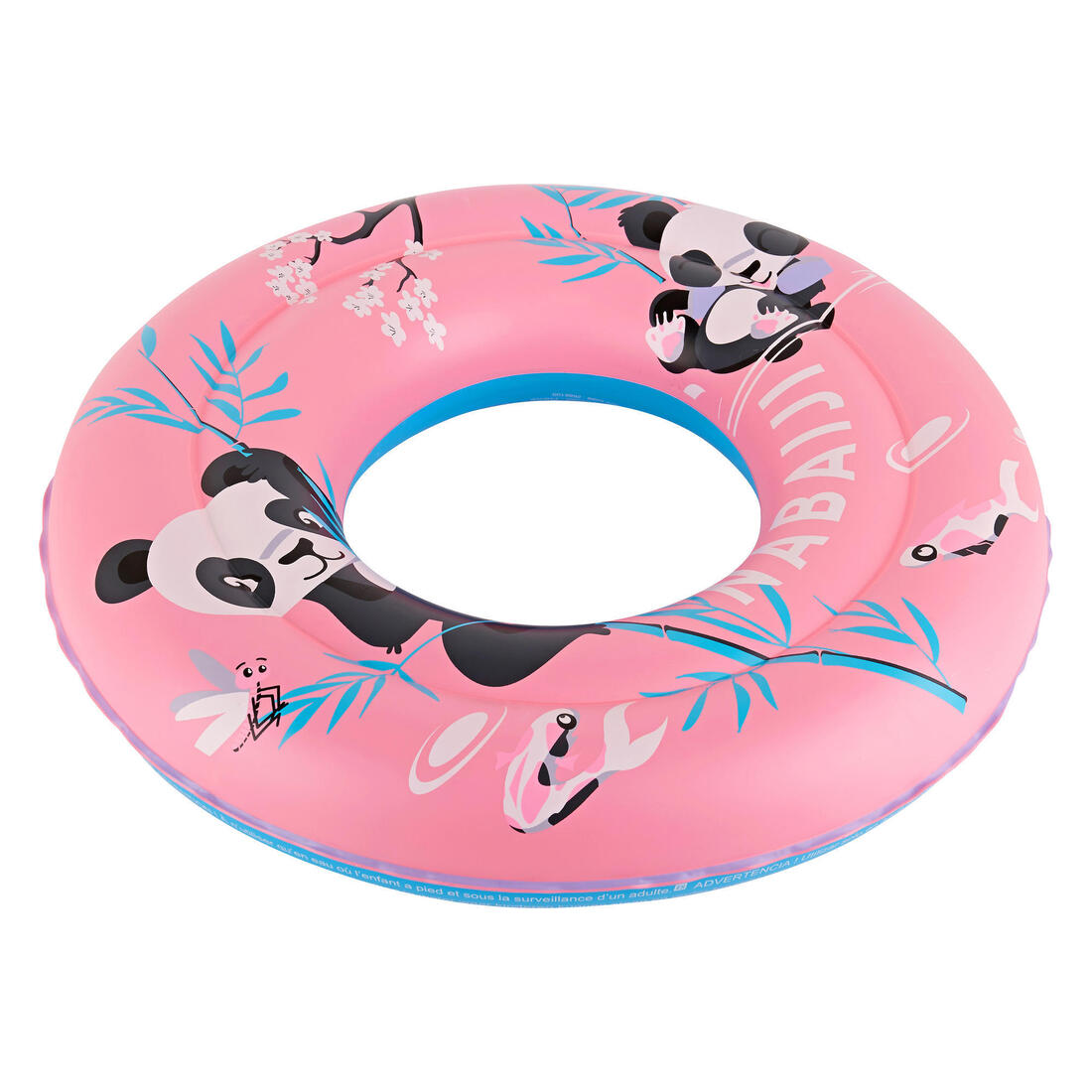 Bouée piscine gonflable 51 cm imprimé "PANDAS" pour enfant 3-6 ans