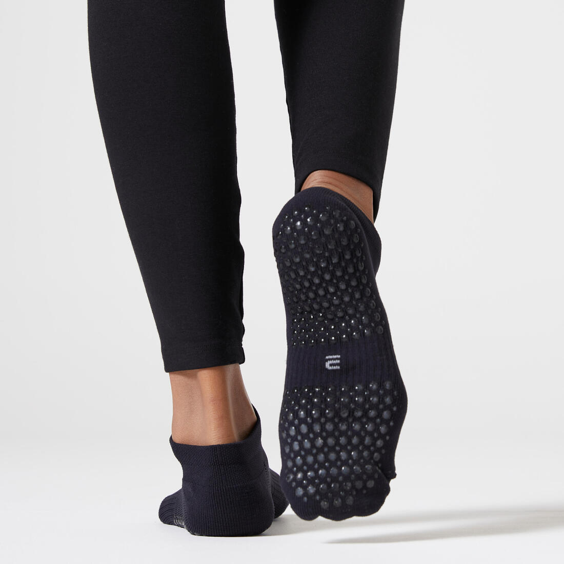 Chaussettes antidérapantes Fitness Femme - 500