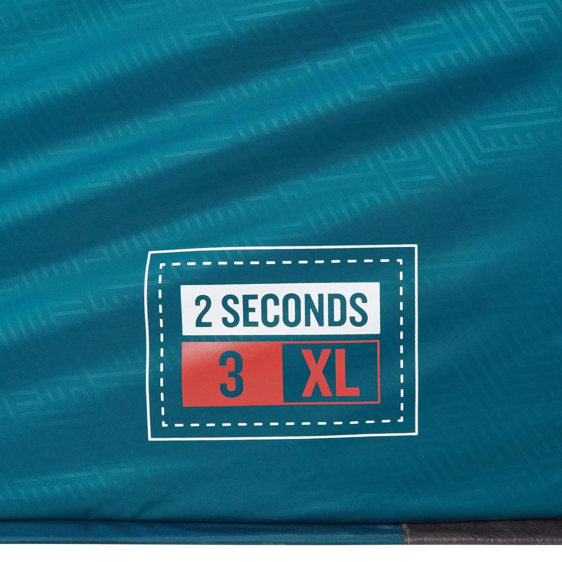 Tente de camping - 2 SECONDS XL - 3 places - Fresh & Black