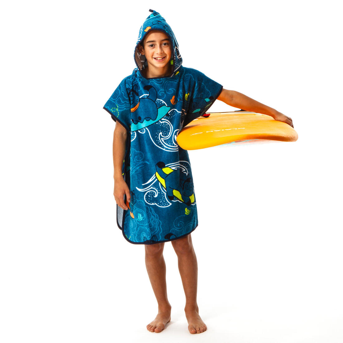 Poncho surf 500 junior (110 à 135 cm) surfy