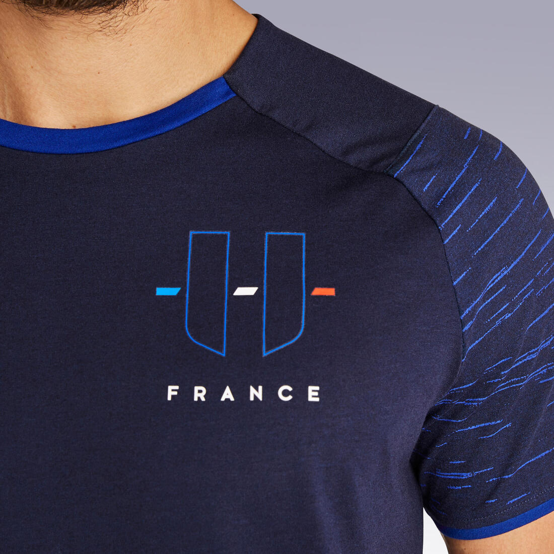 T-shirt de football adulte FF100 France extérieur 2024