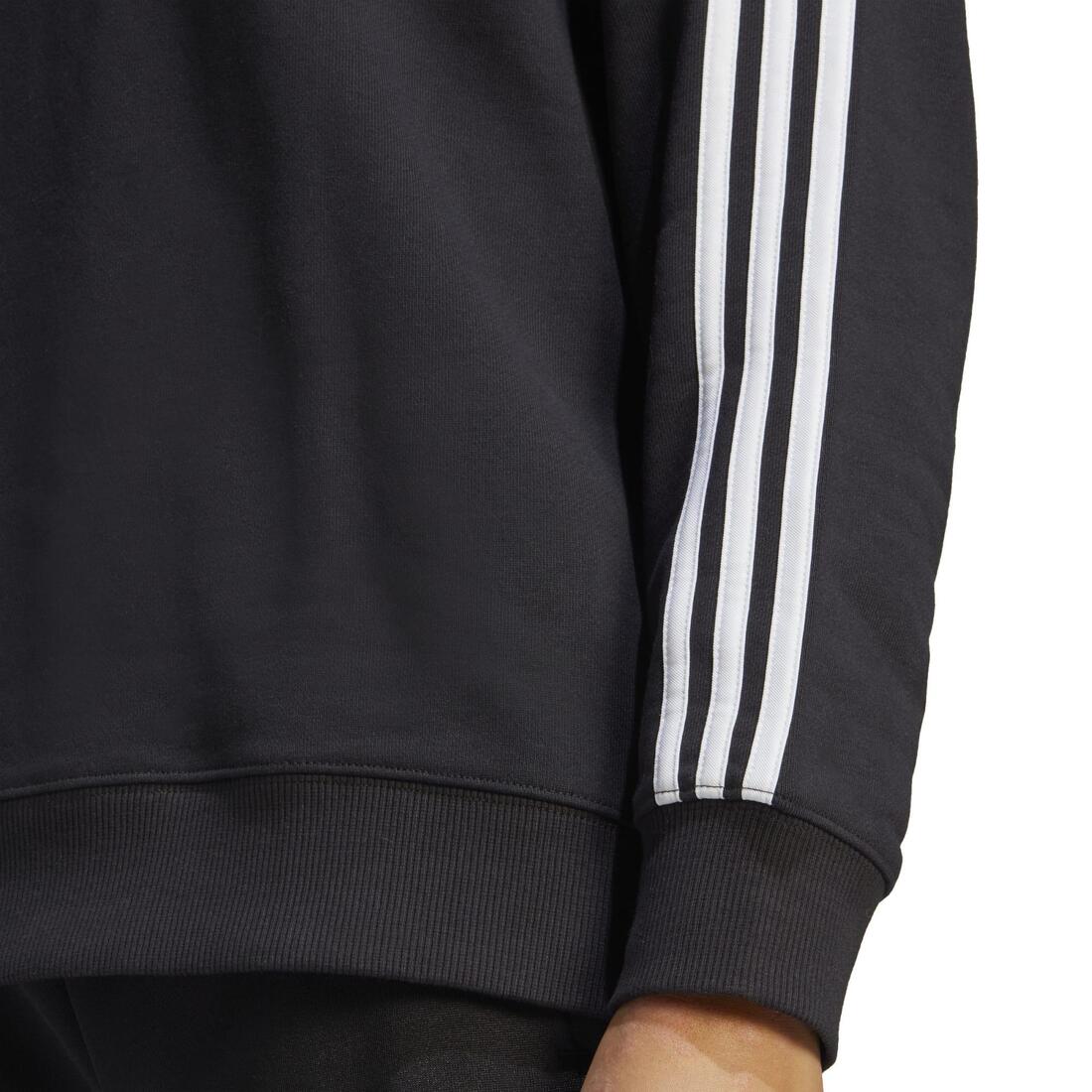 SWEAT-SHIRT DE FITNESS SOFT TRAINING ADIDAS FEMME NOIR