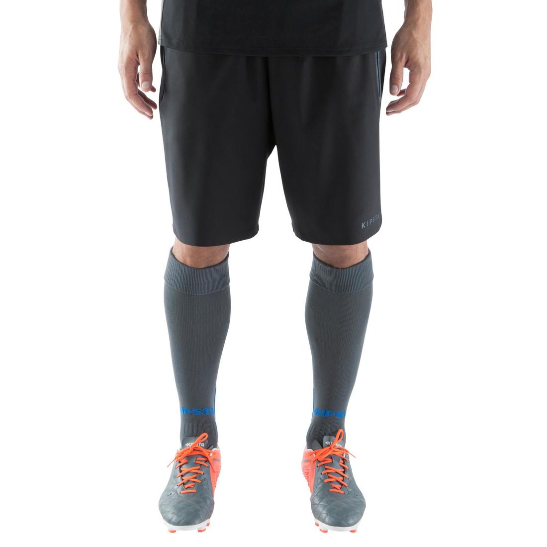 Short de football avec poches zippées adulte VIRALTO ZIP