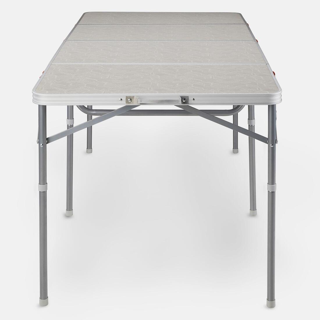 GRANDE TABLE DE CAMPING PLIANTE - 6 À 8 PERSONNES