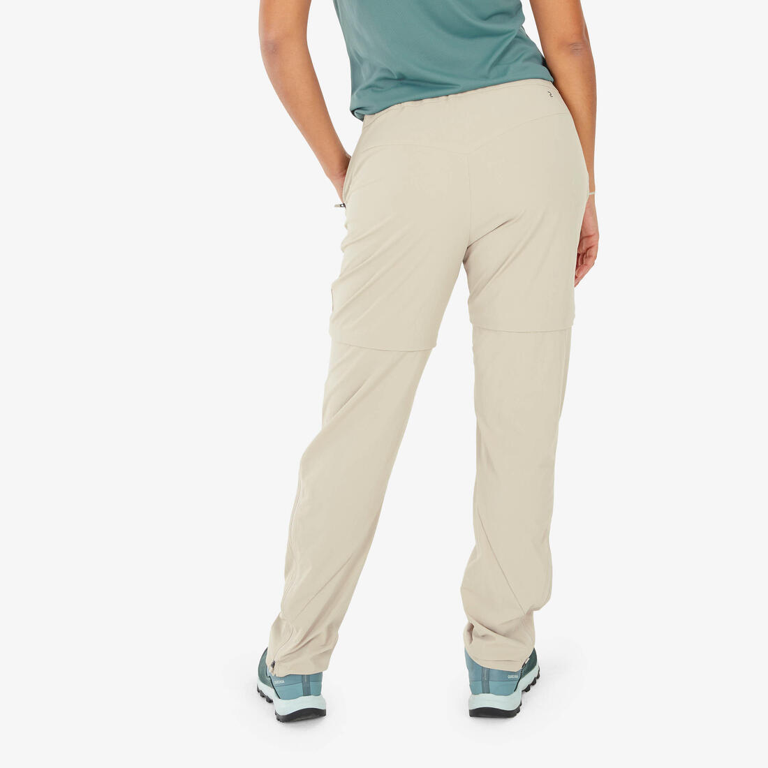 Pantalon modulable de randonnée montagne - MH550- Femme