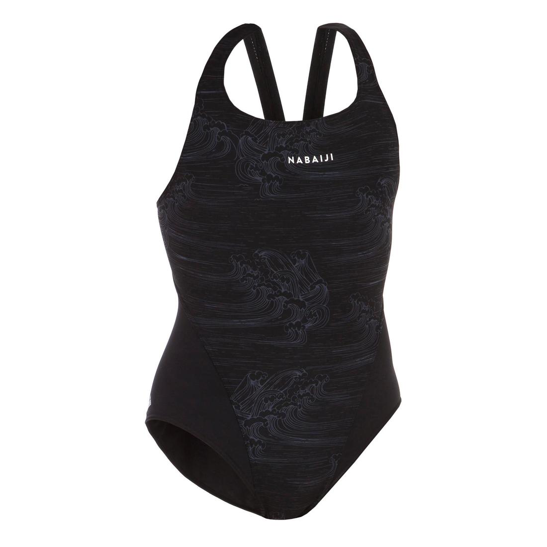 Maillot de bain de natation une pièce femme résistant au chlore Kamiye imo