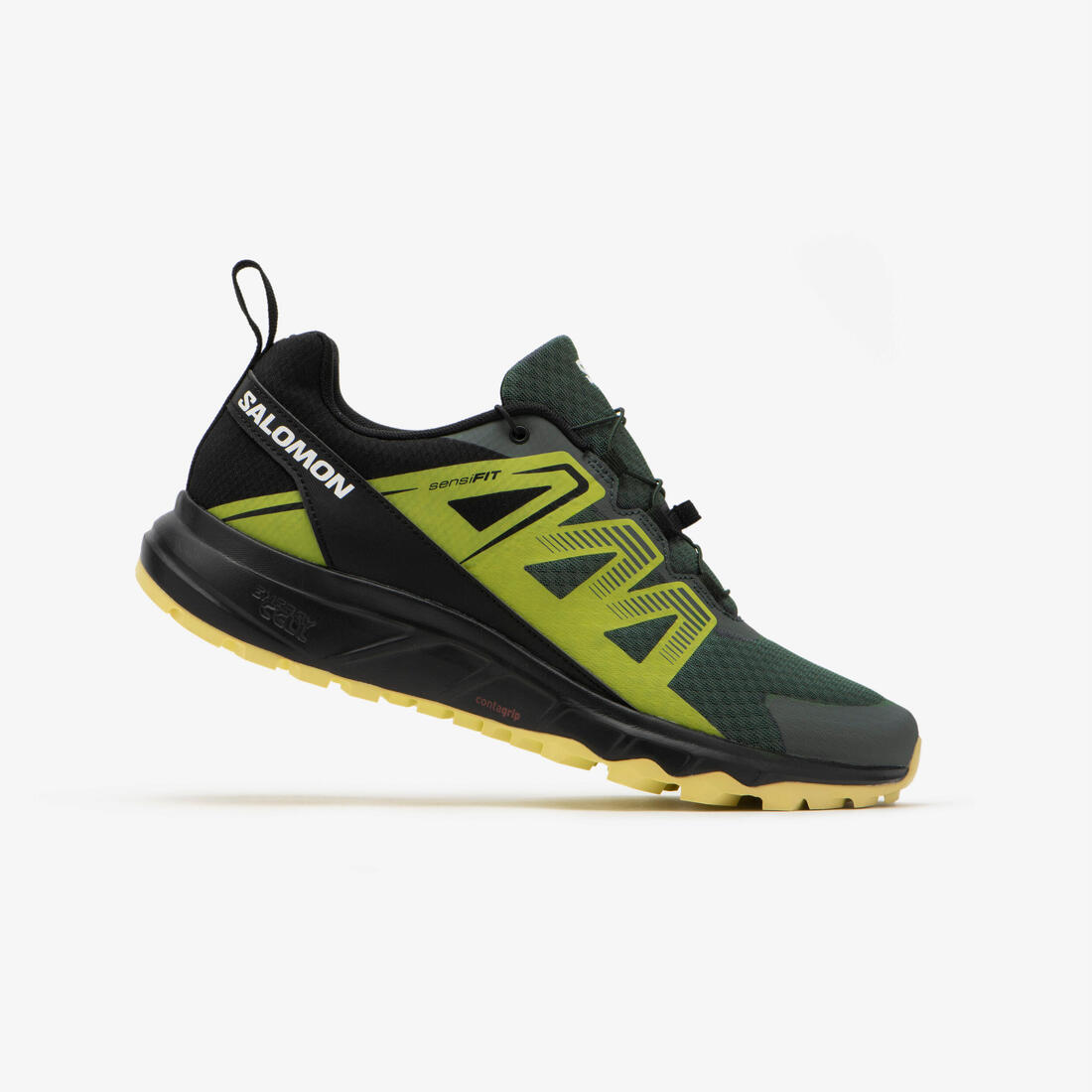 Chaussures de trail running pour homme - SUPERA TRAIL 3 Noir Jaune