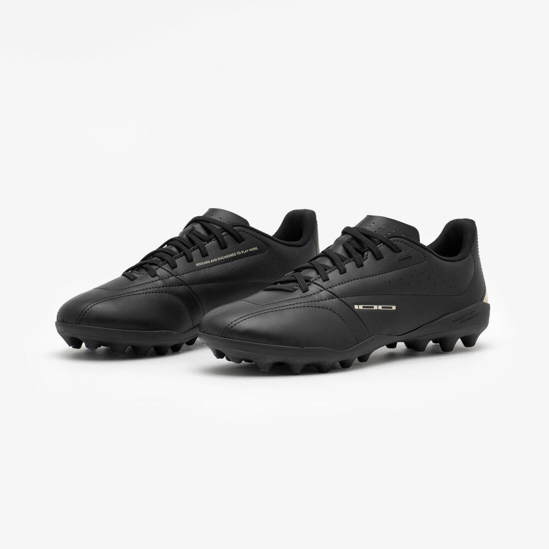 CHAUSSURES DE FOOTBALL 100 MG NOIR