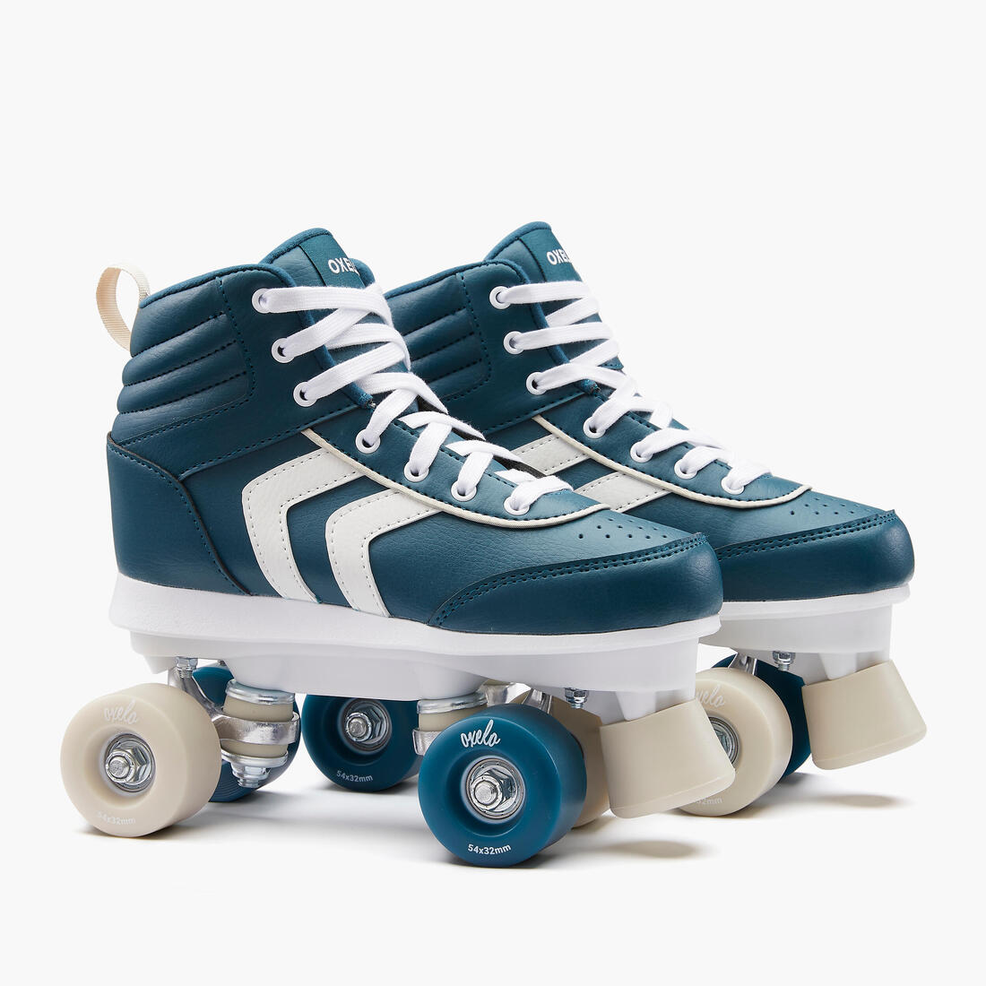 Patin à roulettes enfant QUAD 100 JR blanc holographic