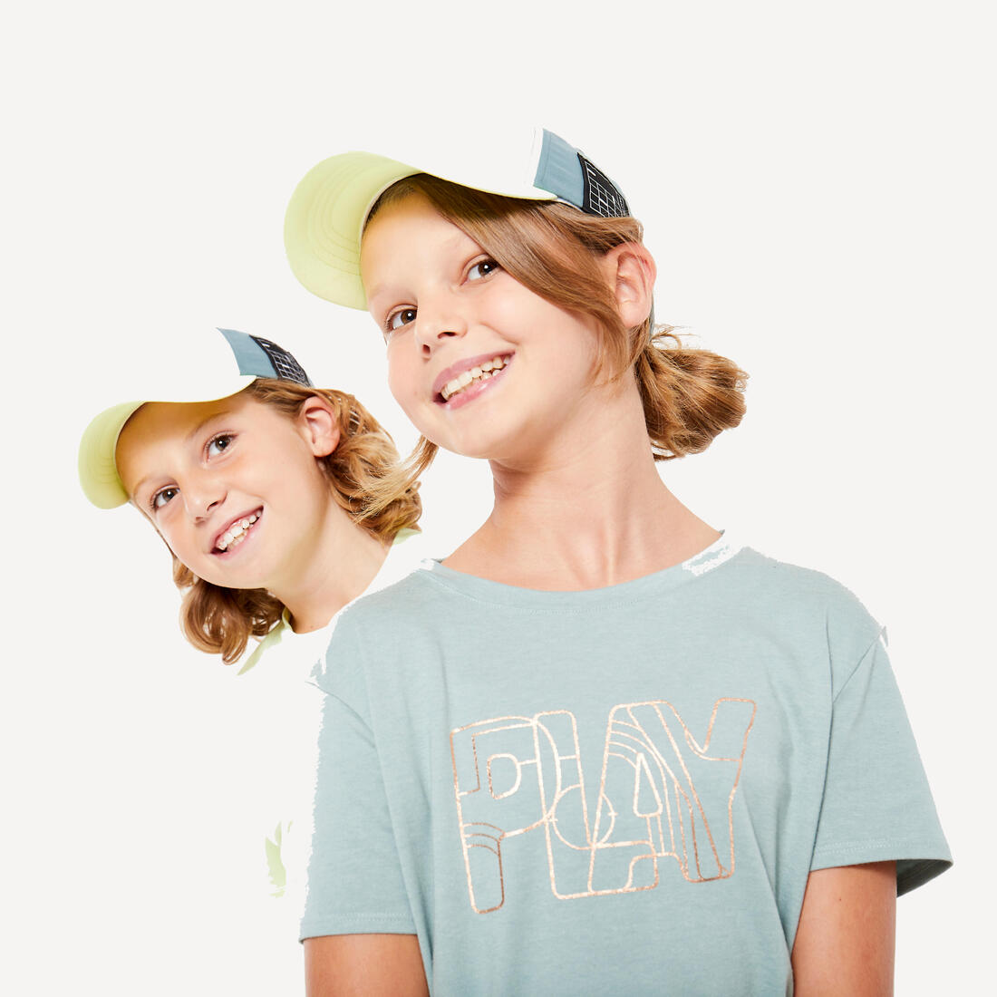 Casquette enfant respirante réglable mixte