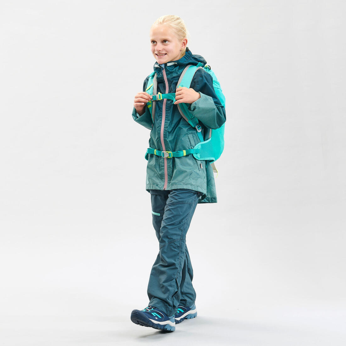 Veste imperméable de randonnée - MH150 - enfant 7-15 ans