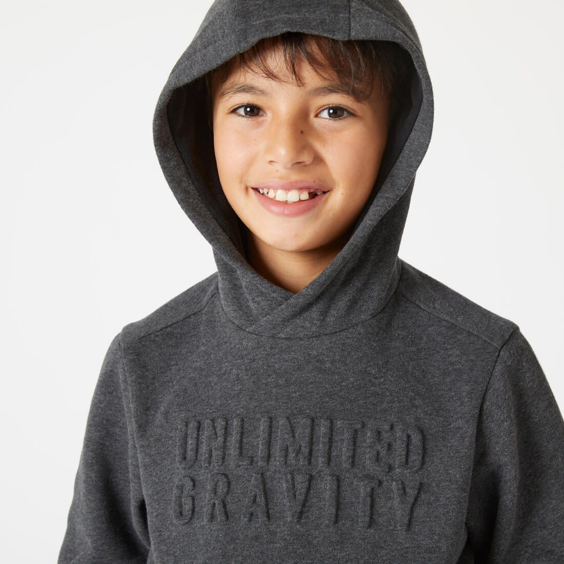 Sweat à capuche coton enfant imprimé