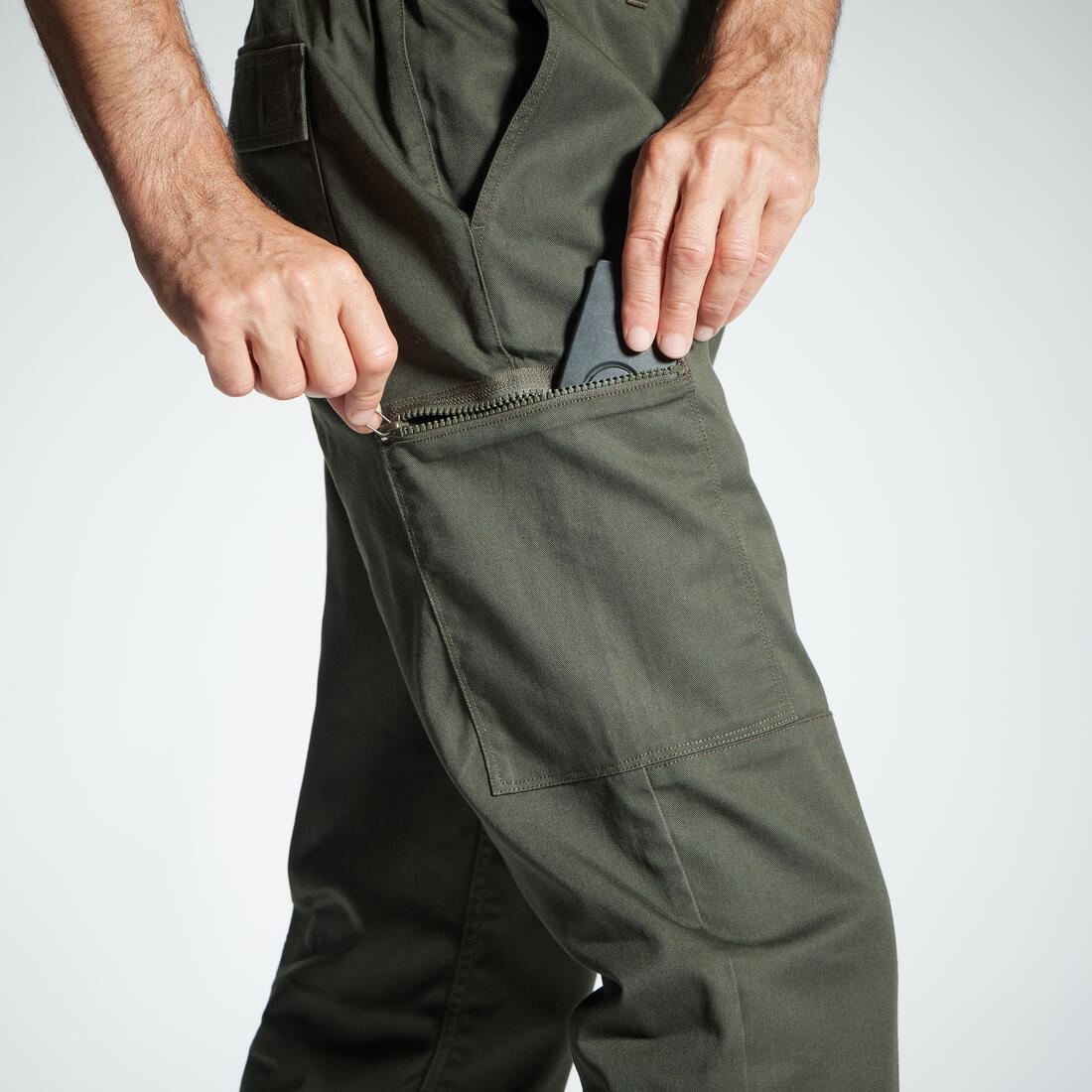 PANTALON CARGO RESISTANT STEPPE 300