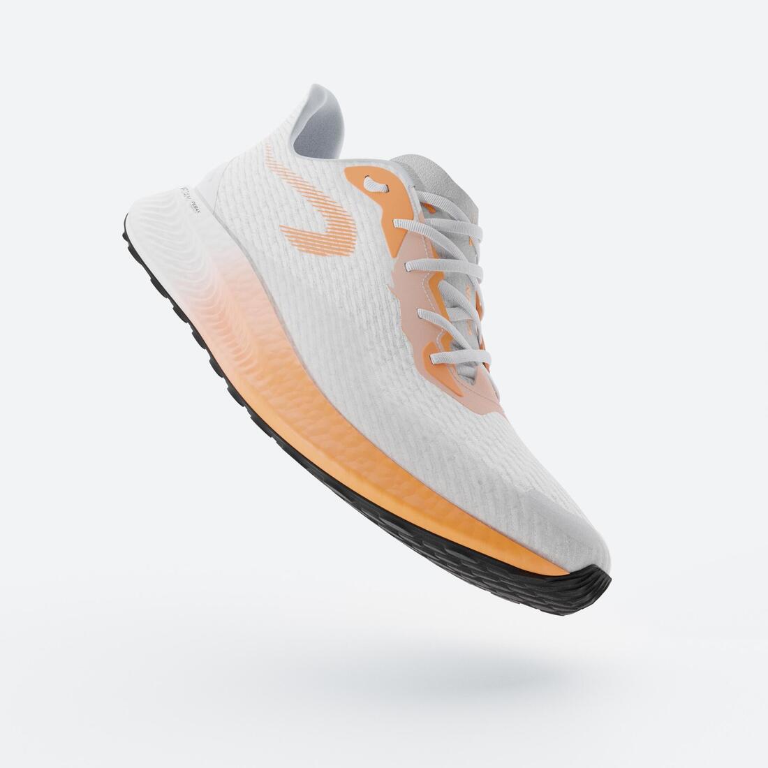 CHAUSSURE DE RUNNING HOMME KIPRUN KD500 3 BLANC ET