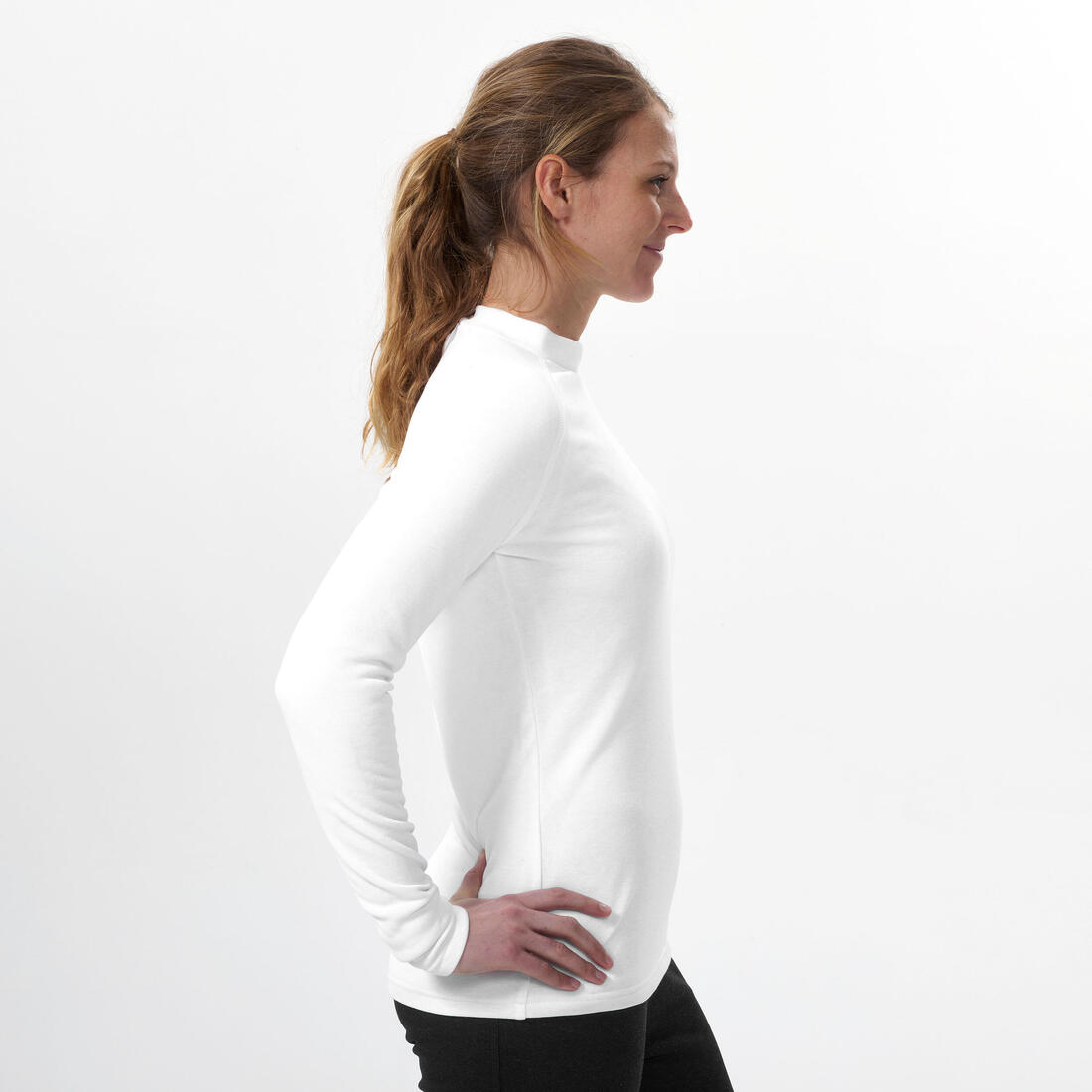 Sous-vêtement thermique de ski chaud et confort femme, BL100 haut