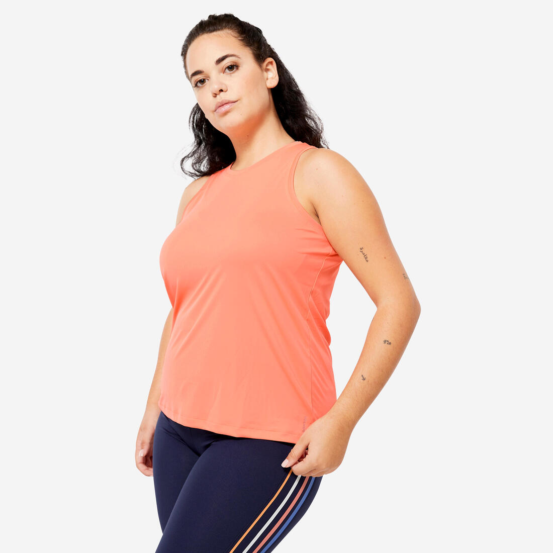 Débardeur de fitness coupe droite femme