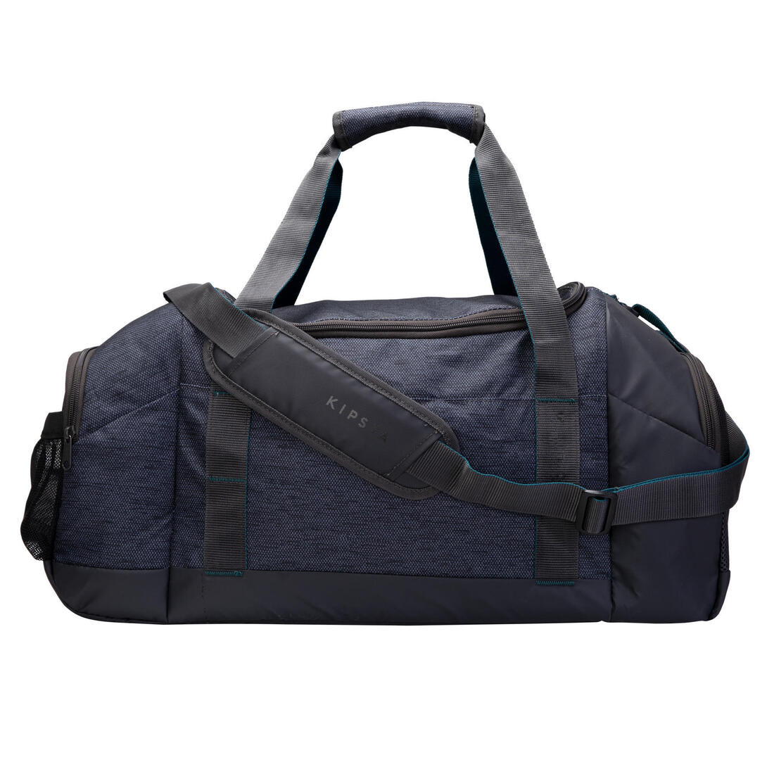 Sac de sport rigide et déperlant 55L,  noir et