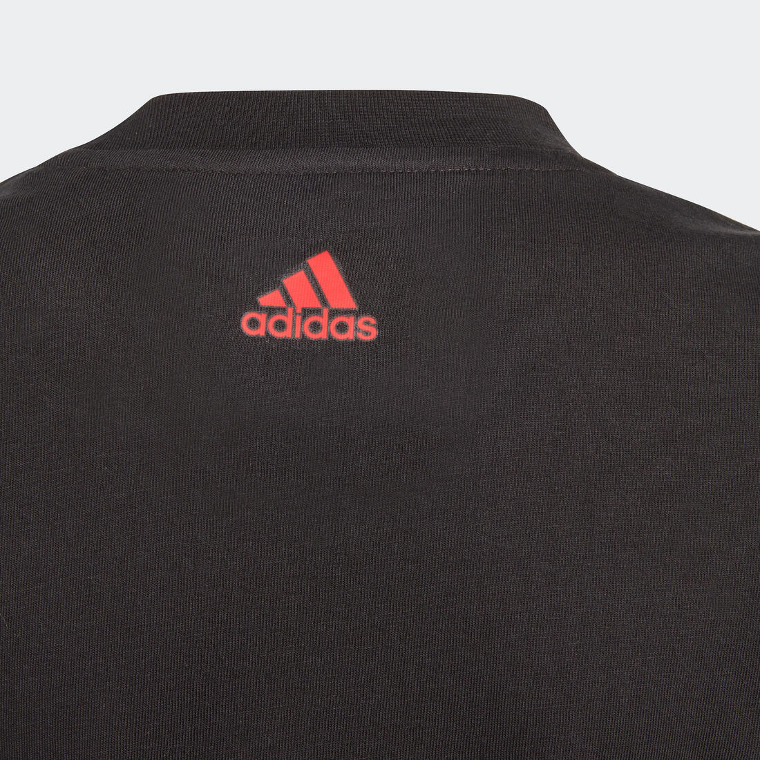 T-Shirt adidas enfant noir rouge logo