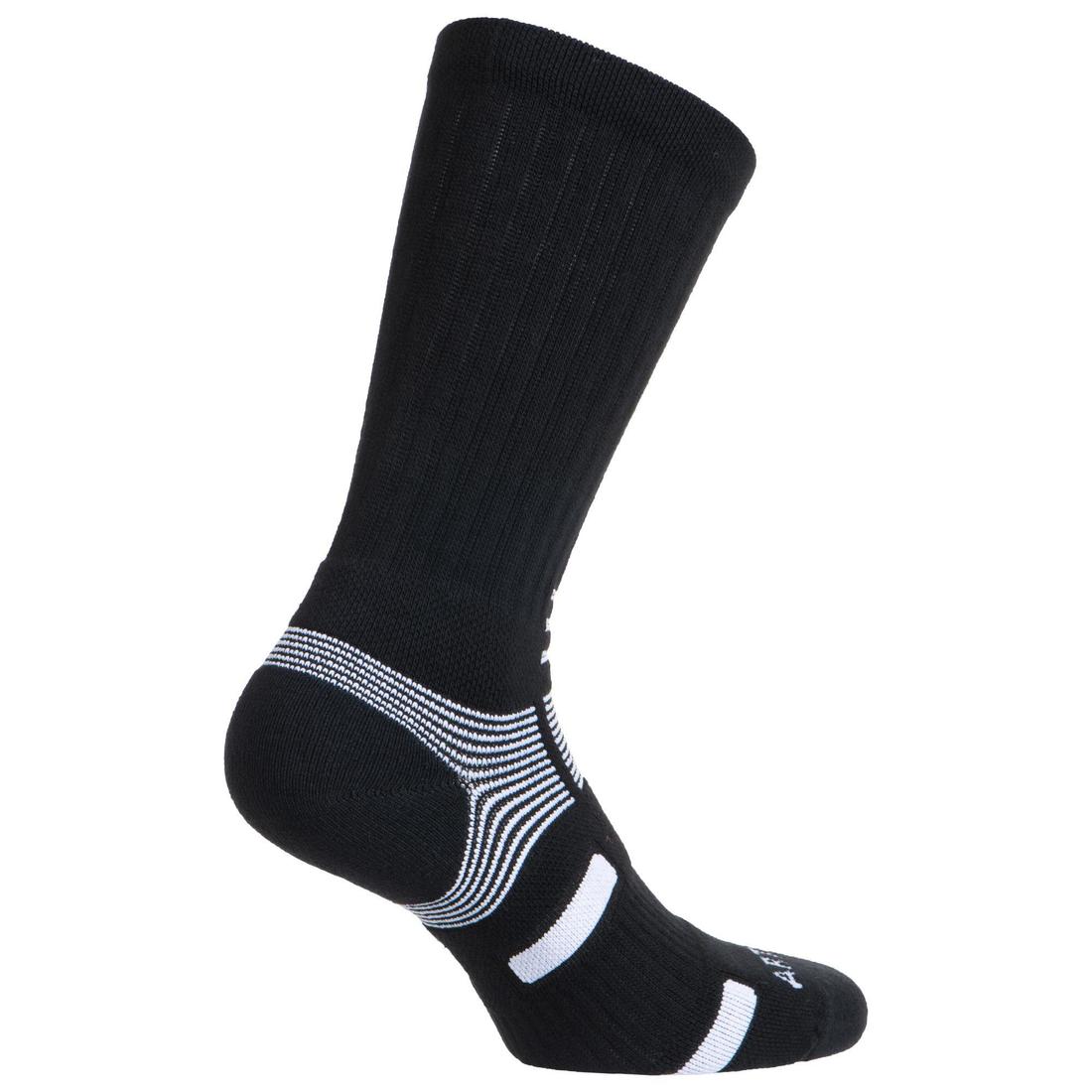 CHAUSSETTES DE SPORT HAUTES ARTENGO RS 560 LOT DE 3