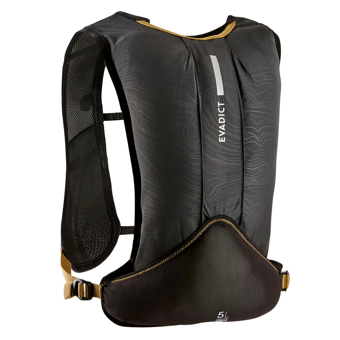 SAC HYDRATATION TRAIL RUNNING 5L NOIR BRONZE BASIC