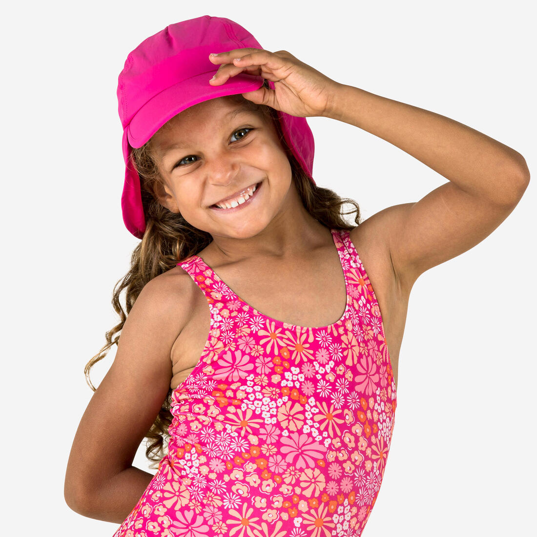 Casquette anti UV bébé nageur