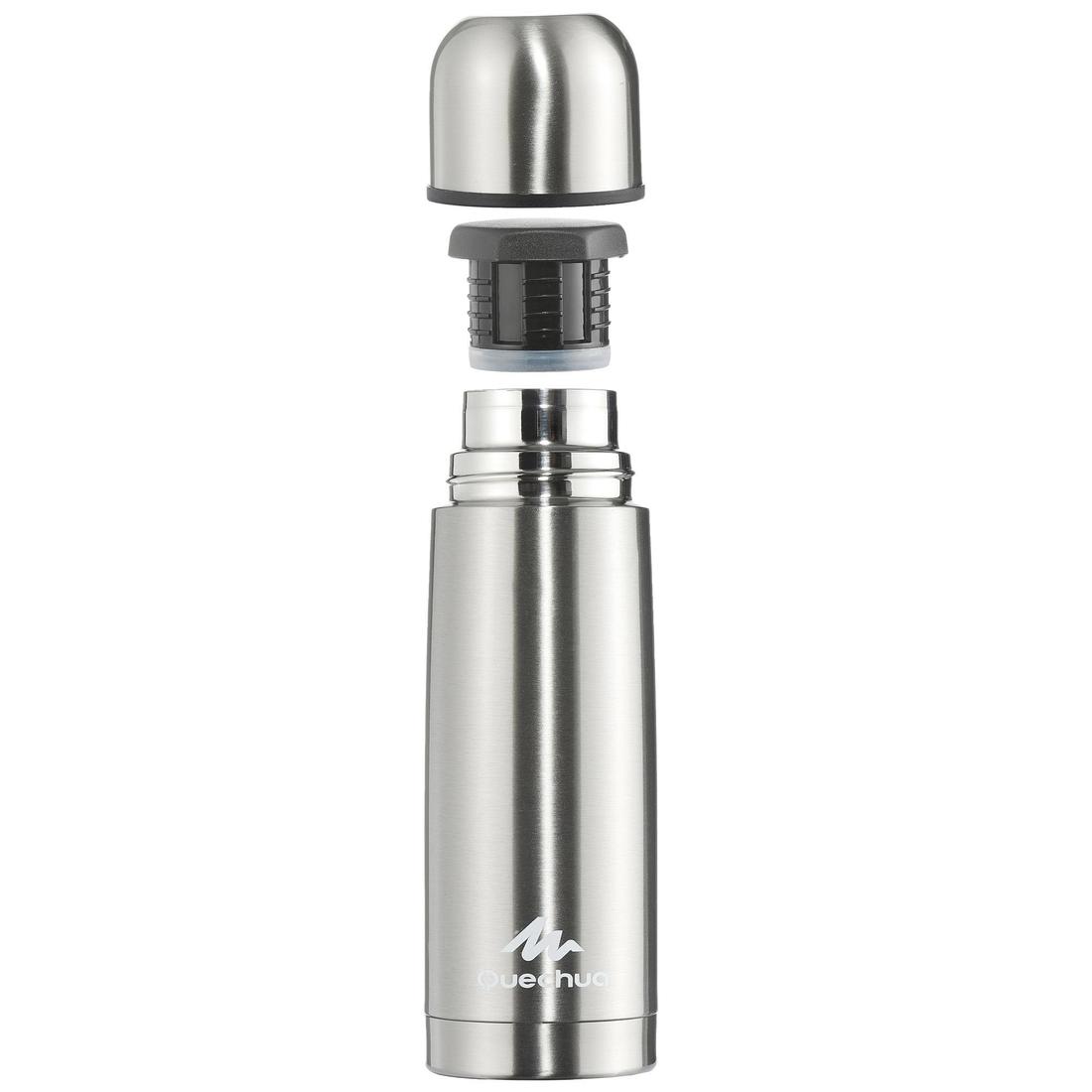 Bouteille isotherme inox 0,4L avec gobelet pour la randonnée