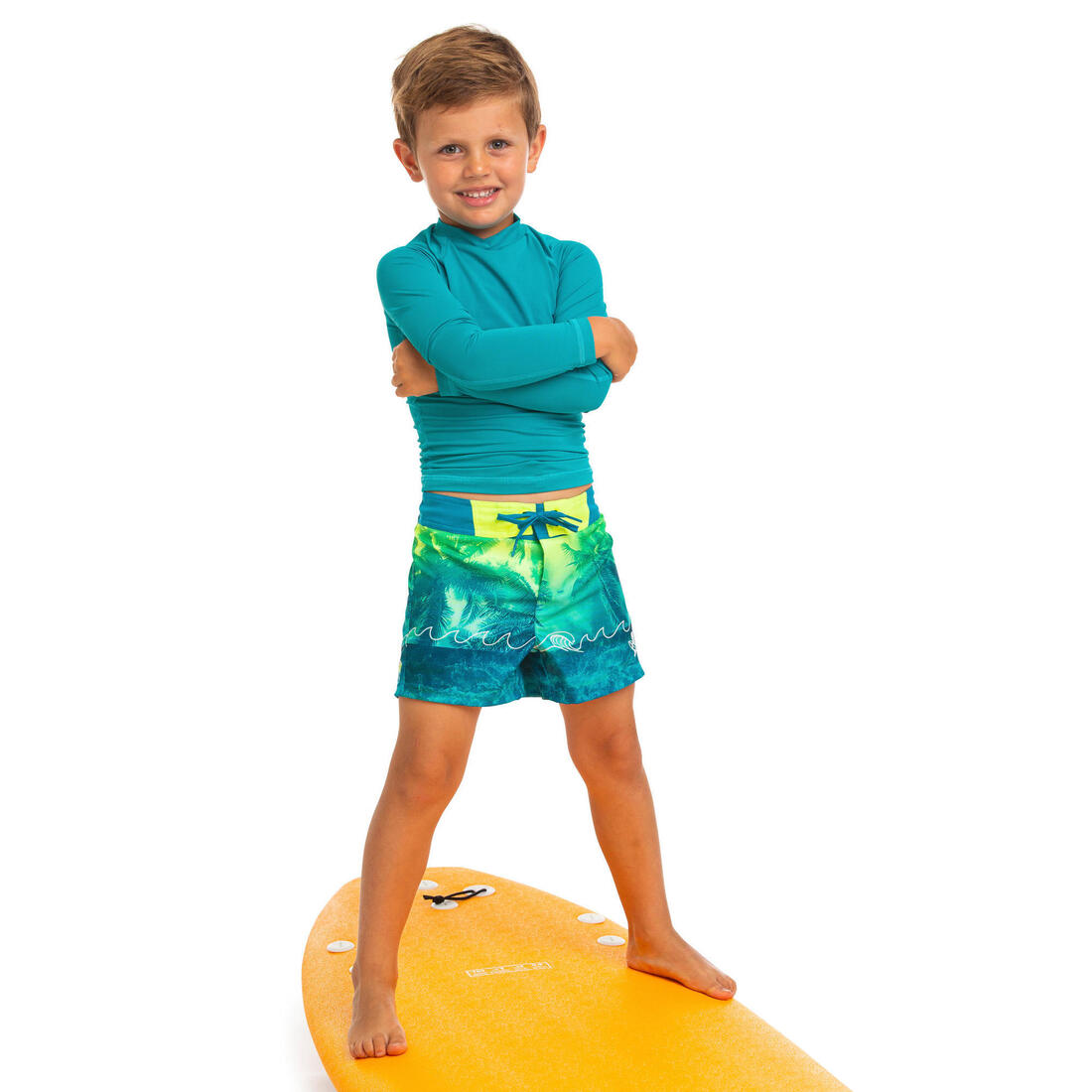 short de bain kid 500 vert