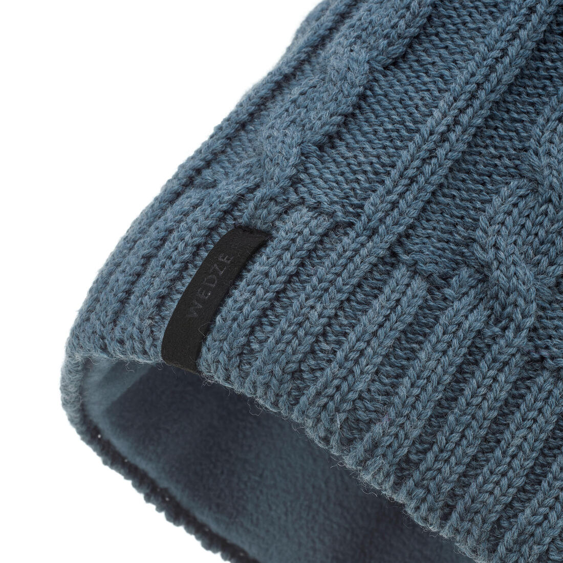 BONNET DE SKI ADULTE WOOL TORSADES MARINE