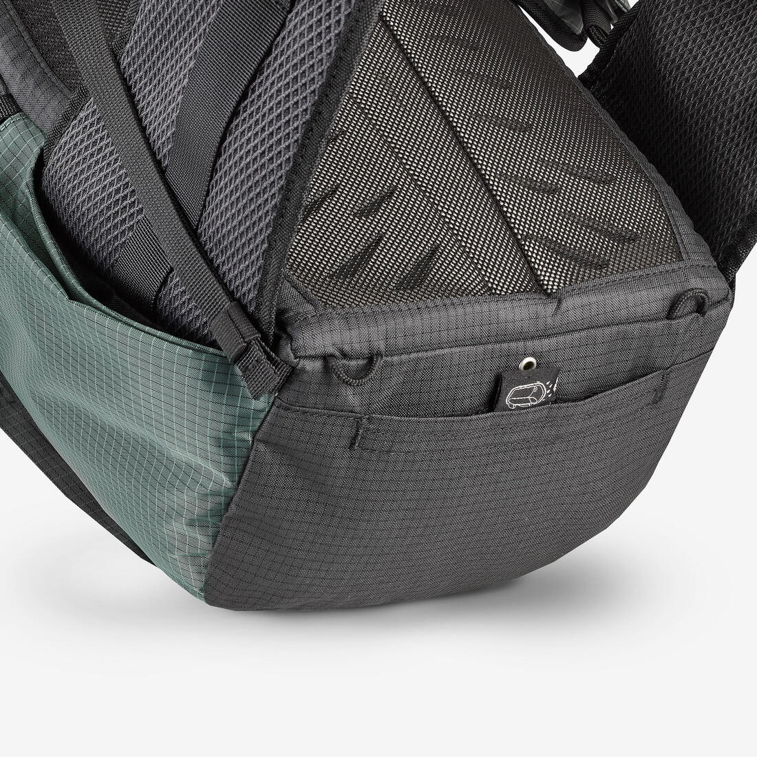 Sac à dos rolltop de randonnée montagne 22l - mh500 light vert