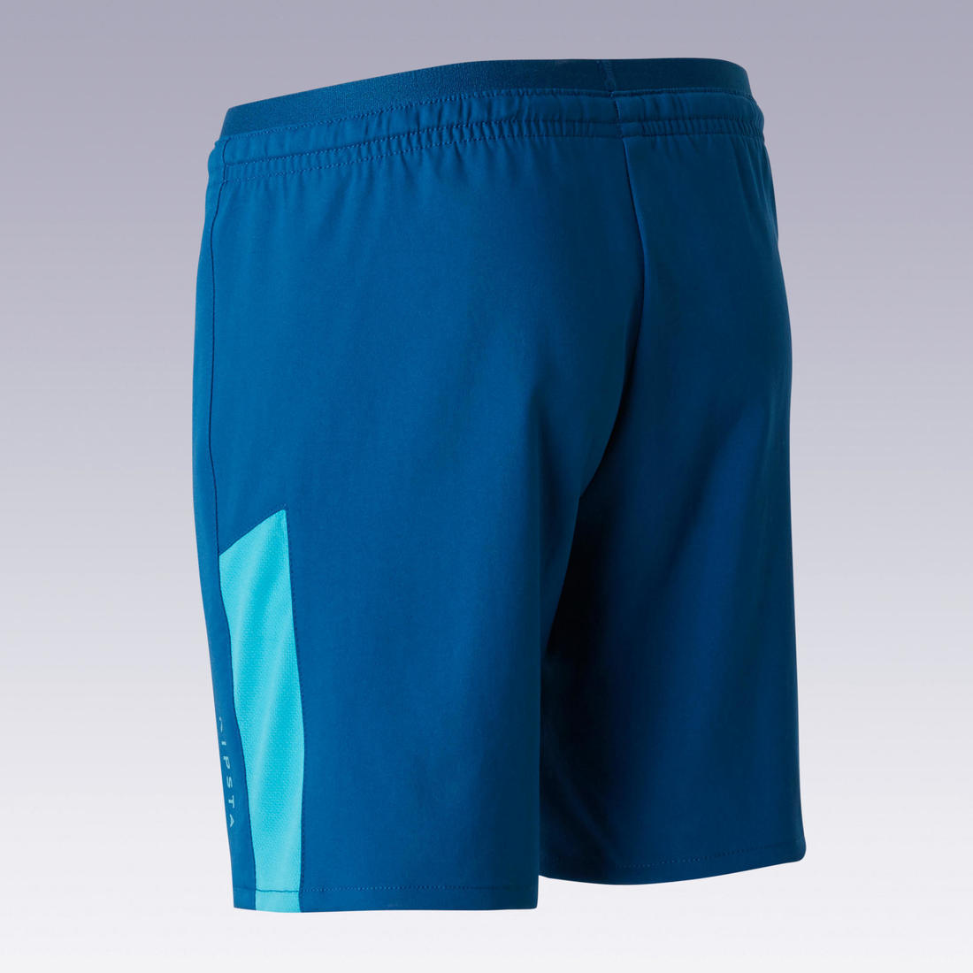 Short de football enfant F520 bleu et