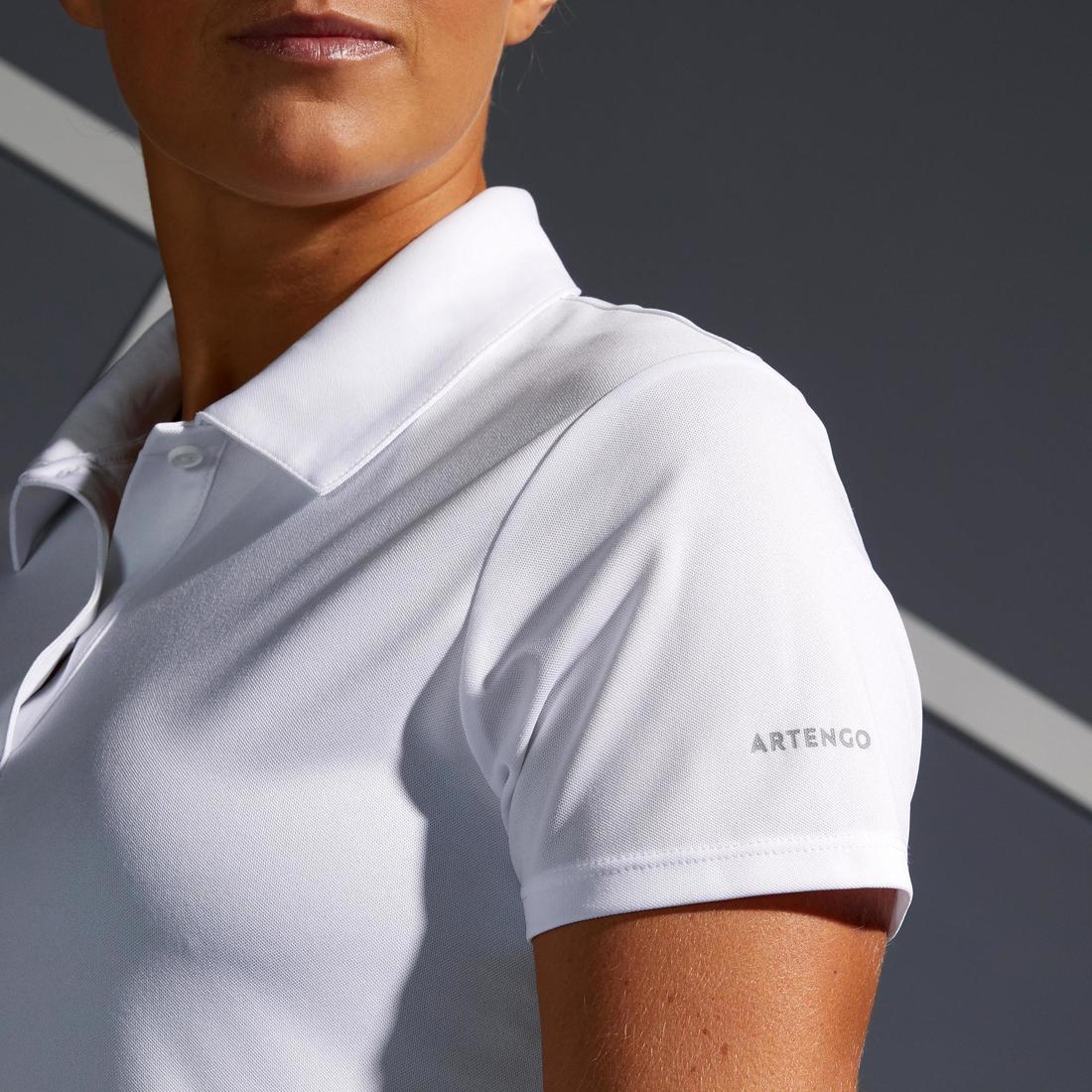 Polo tennis dry femme - Essentiel 100