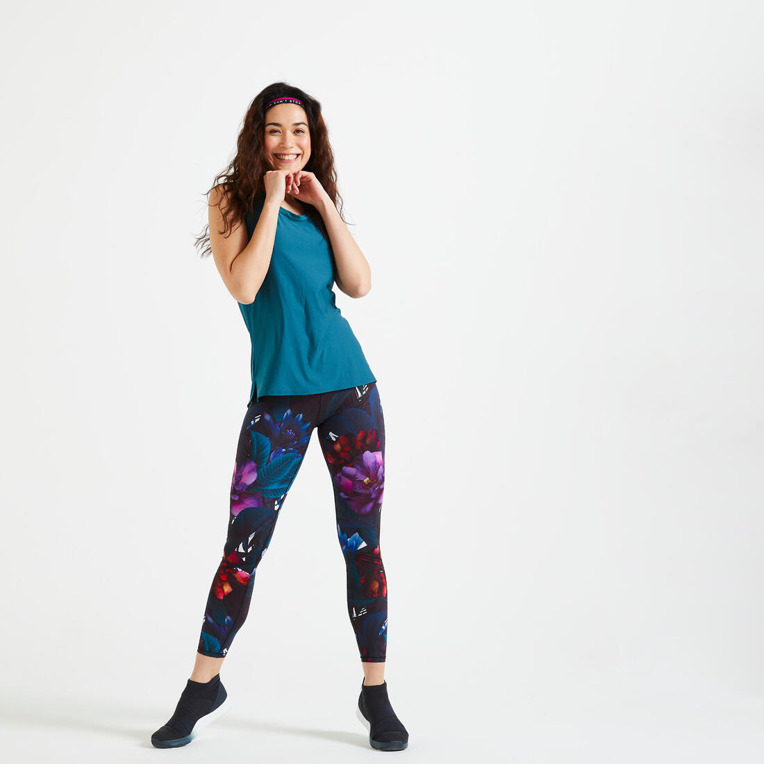 Legging taille haute Fitness imprimé