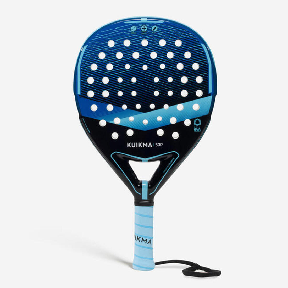 Raquette de padel adulte-Kuikma PR 530 bleu vert