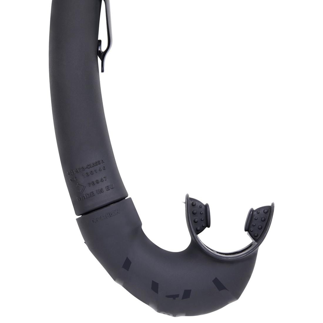 Tuba chasse sous-marine en apnée souple SPF 500