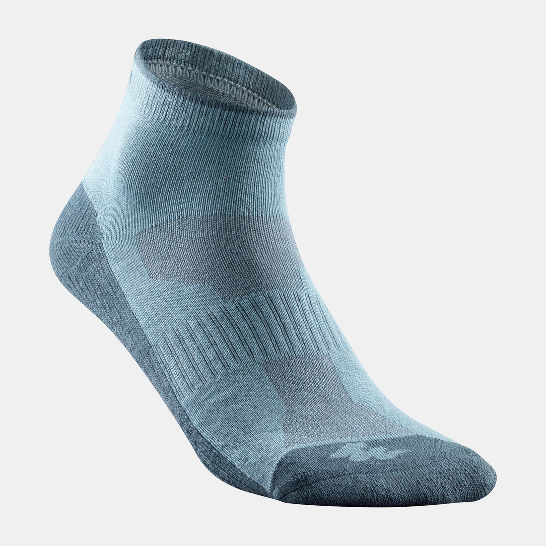 Chaussettes randonnée nature Bleue - NH100 Mid X 2 paires