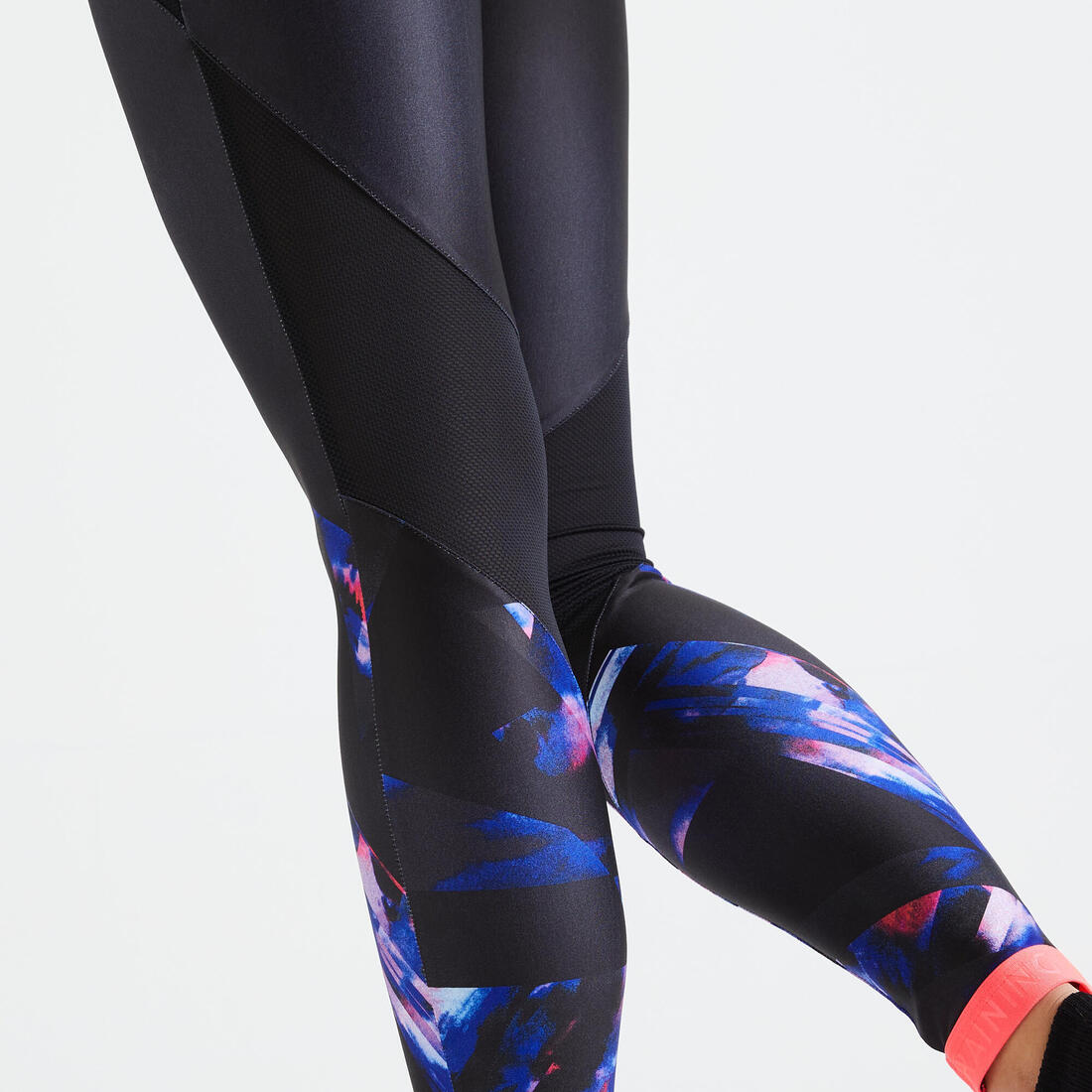 Legging Fitness avec poche dégradé bleu