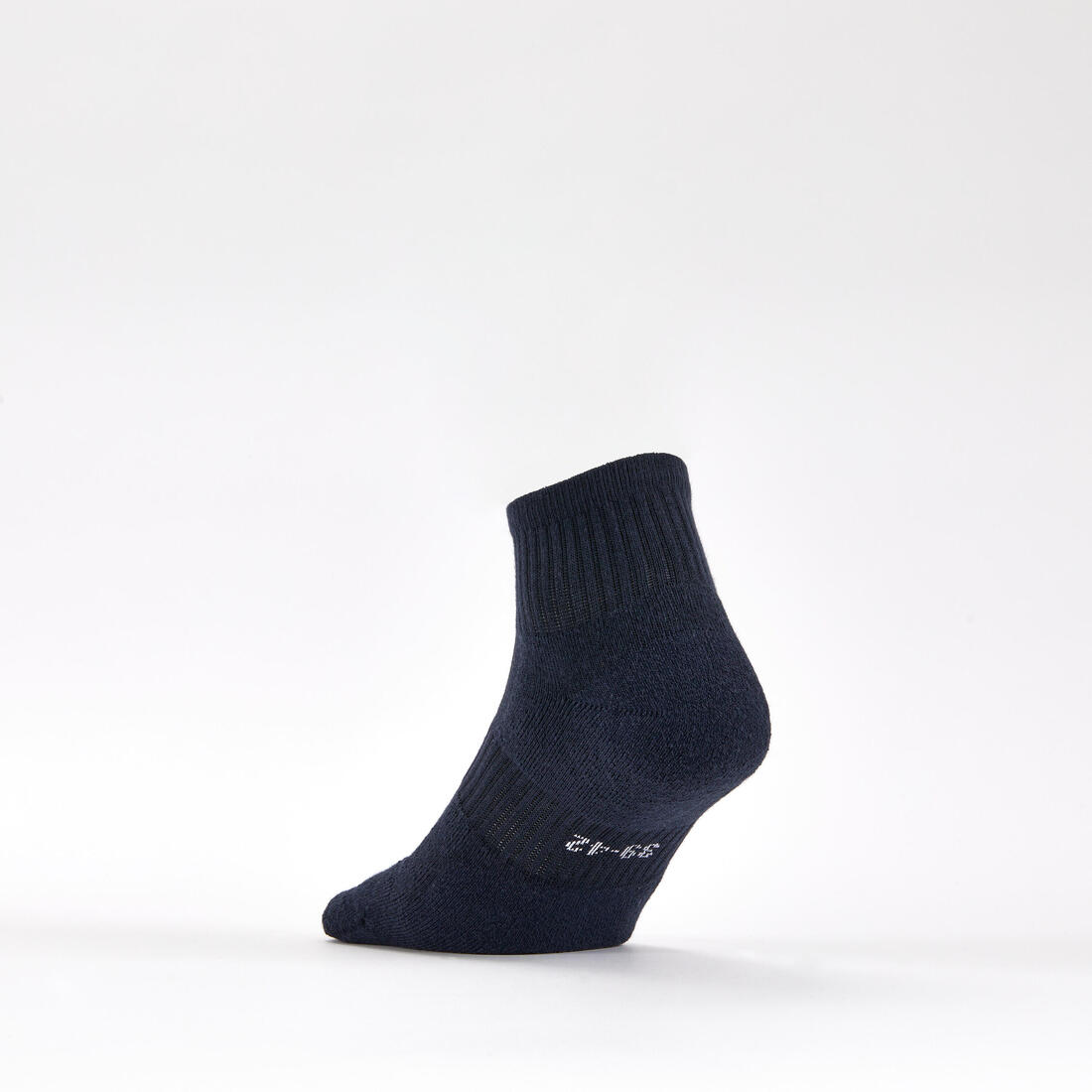 CHAUSSETTES DE SPORT MI-HAUTES ARTENGO RS 500 LOT DE 3