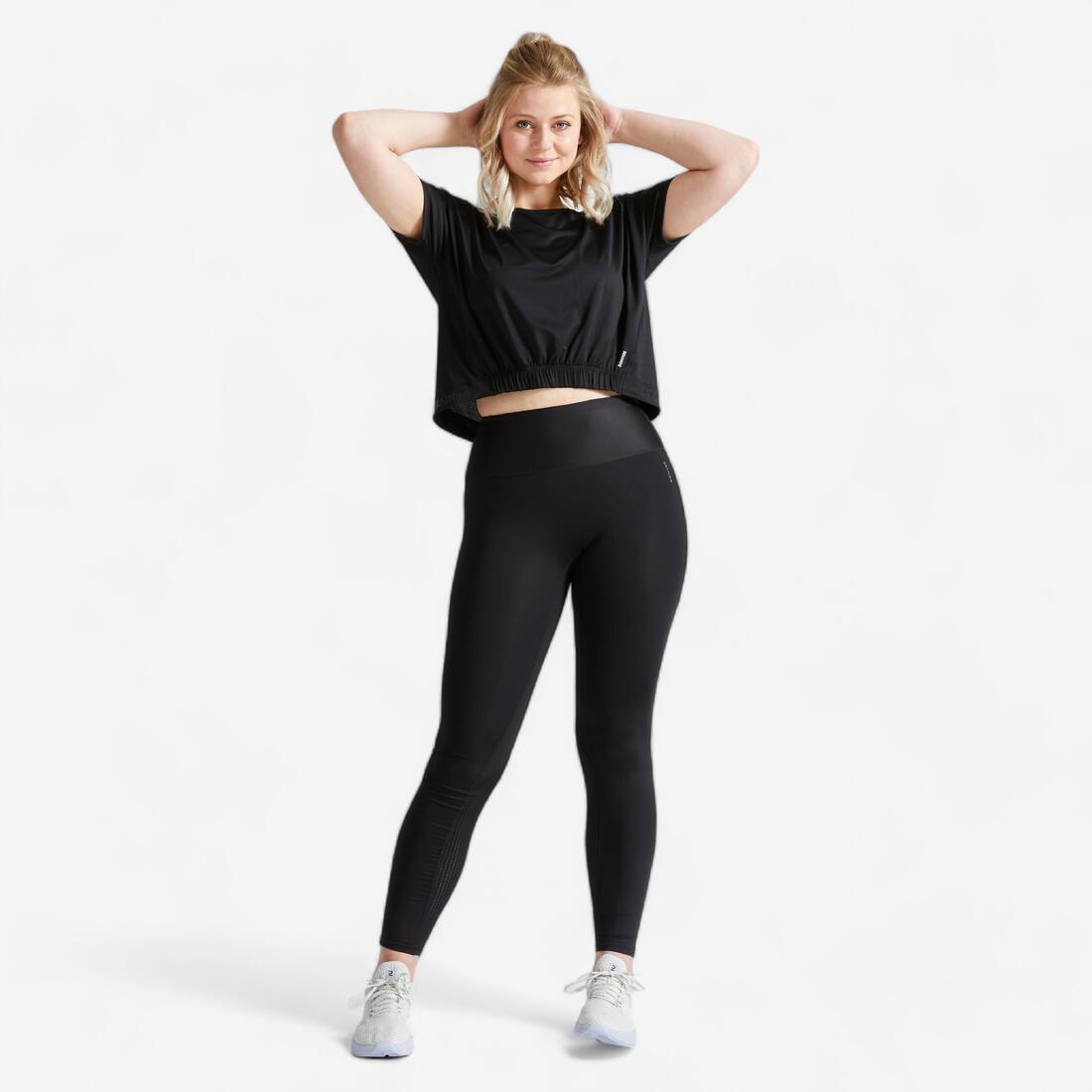 T-shirt Crop top ample Fitness