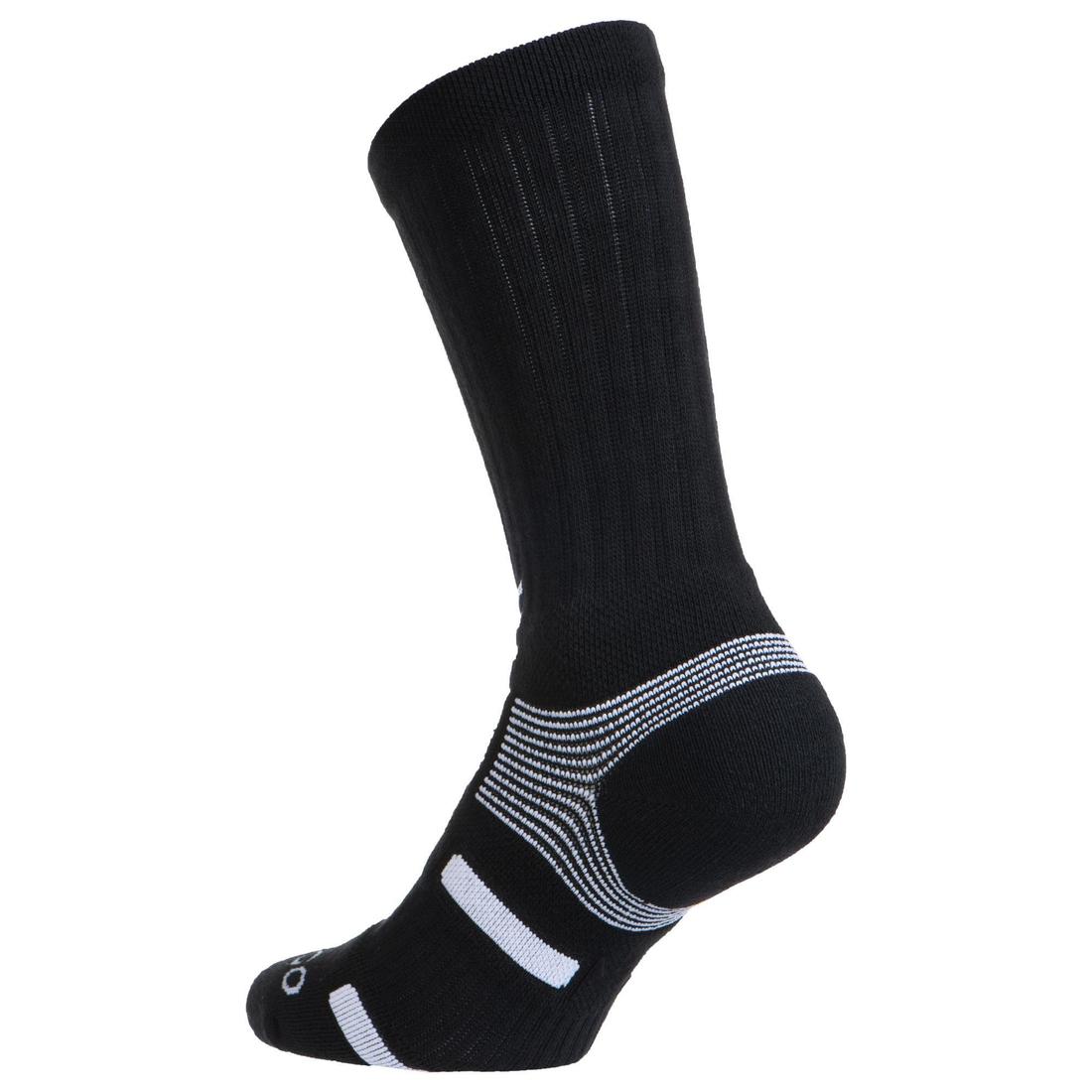 CHAUSSETTES DE SPORT HAUTES ARTENGO RS 560 LOT DE 3