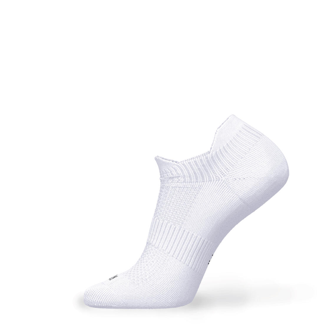 CHAUSSETTES DE RUNNING INVISIBLES RUN500 BLEUES ARDOISE X2