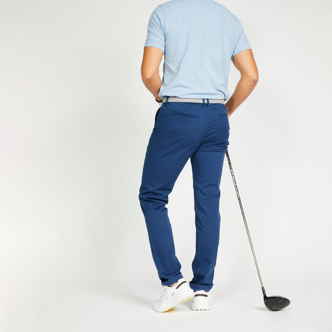 Pantalon golf Homme - MW500 rouge foncé