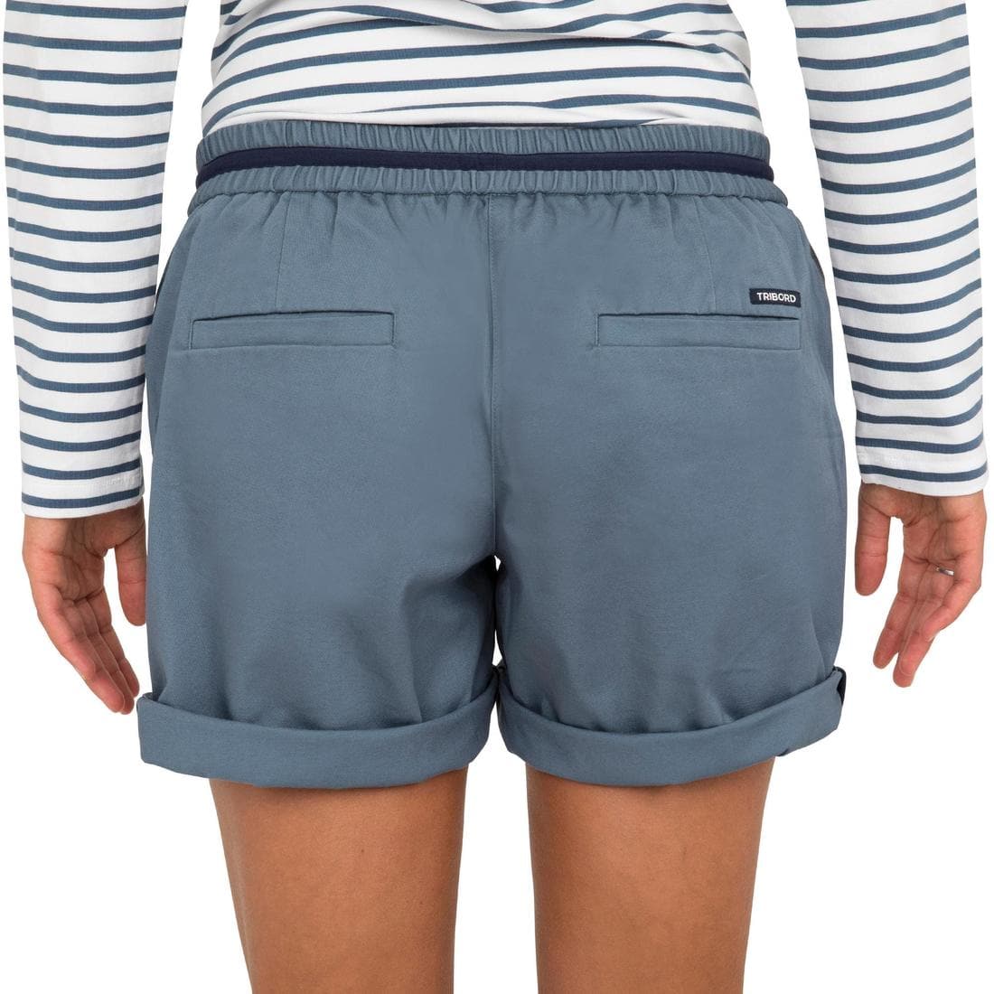 Short de voile femme SAILING 100 Navy